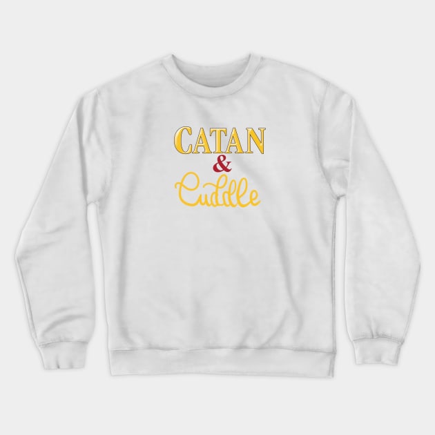 Catan and Cuddle Crewneck Sweatshirt by Roommates